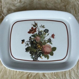 Mini Bandeja Floral Vintage