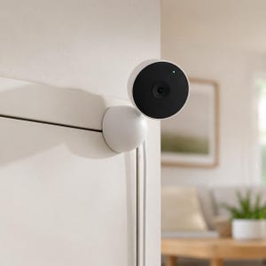 Google Nest Cam 2nd Gen Wall Mount | Screw-Mount Base | Wired Indoor Outdoor Camera Accessory