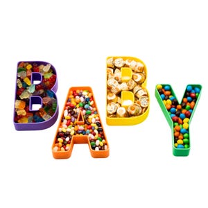 Bandejas de cartas reutilizables personalizables / Boda / Baby Shower / Fiesta de cumpleaños / Personalizadas