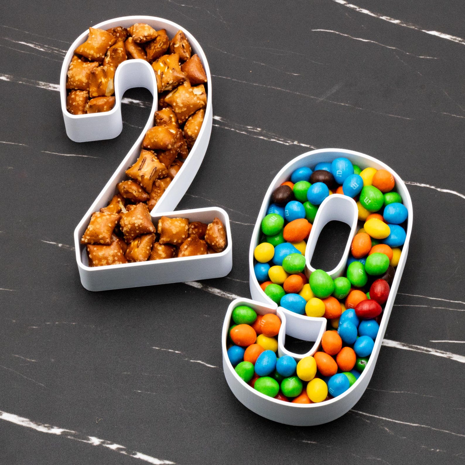Customizable Reusable Number Trays | Wedding | Baby Shower | Birthday ...