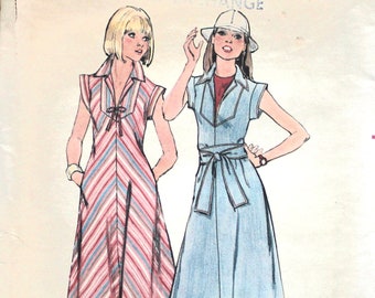 UNCUT Dress with Pockets Bust 38 Size 16 Butterick 4835 Vintage Sewing Pattern