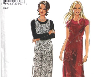 UNCUT Maxi Dress Bust 31.5-40 Sewing Pattern New Look 6897