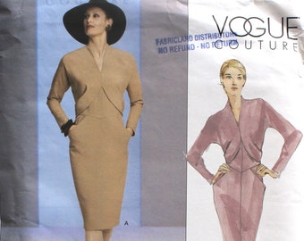 UNCUT Vogue Couture Sewing Pattern 2754 Bust 40-44 Size 18-22