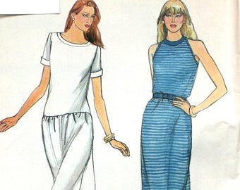 UNCUT Nicole Miller Dress Bust 34 Butterick 3642