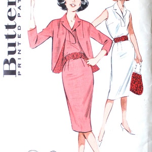 Sleeveless Sheath with Polo Neckline Bust 34 Butterick 9268