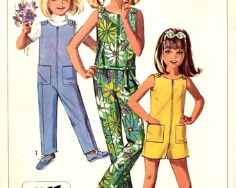 Jiffy Jumpsuit Size 4 Simplicity 7154