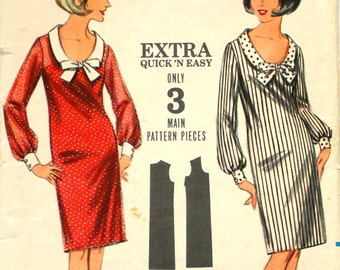 Quick 'N Easy Shift Bust 32 Butterick 3579