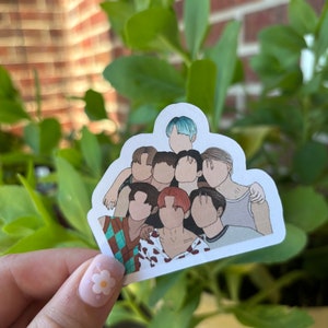 Ateez Group Members Sticker
