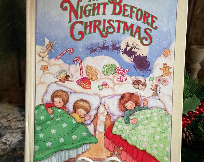 Vintage 1985 the Night Before Christmas A Golden Book by Clement C ...
