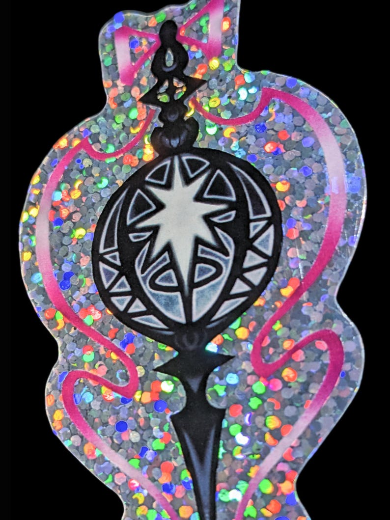 Grief Seed [PMMM] Glitter Stickers - Etsy