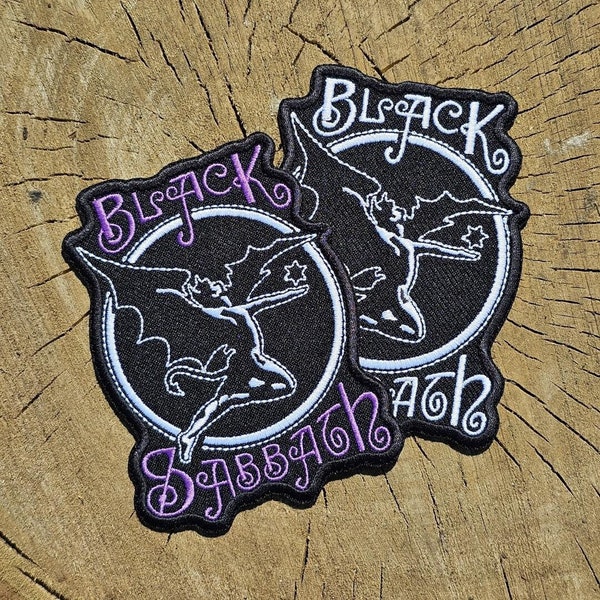 Heavy metal patch, Heavy metal angel patch, devil patch,iron on patch,sew on patch, high quality patch, falling angel patch