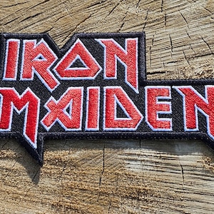 Iron Maiden patch, Iron Maiden Embroidery patch, iron on patch,high detailed patch, Iron Maiden sew on patch, homemade embroidery patch