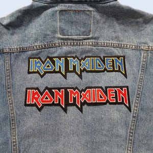 Iron Maiden patch, Iron Maiden Embroidery patch, iron on patch,high detailed patch, Iron Maiden sew on patch, homemade embroidery patch