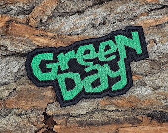 Rock iron on patch, battle denim patch, high detailed patch, great quality embroidery patch, homemade green patch