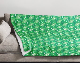 Gelatinous Cube Blanket, Dungeons and Dragons Blanket, D&D Blanket