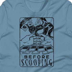 Death Before Scooping Shirt, Magic The Gathering Shirt, Funny MTG Shirt