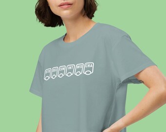 Ability Scores Crop Top, Dungeons and Dragons Crop Shirt