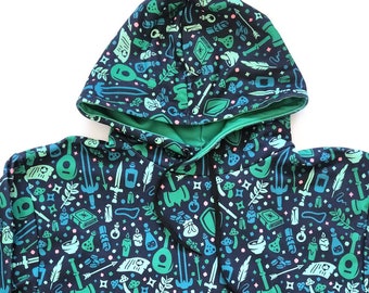 Dungeon Academia Hoodie, Dungeon Master Hoodie, Dungeons and Dragons Hoodie, Pathfinder Hoodie