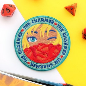 The Charmer Role Patch, Dungeons and Dragons patch, D&D Bard patch, Dungeon Master Gift