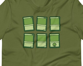 Green Cards Shirt, Magic The Gathering Shirt, Cute MTG Shirt