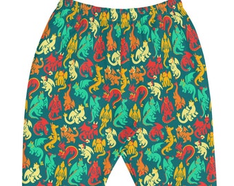 Dragons Men's Joggers, Dungeons and Dragons pants, DM lounge pants, Tabletop RPG merch