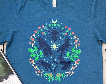 Druid Wild Shape Shirt, Dungeons and Dragons Shirt, D&D Druid Shirt