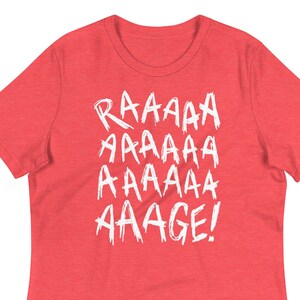RAGE Women&#39;s Shirt, Barbarian shirt, Dungeons and Dragons Shirt