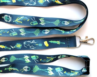Rogue Lanyard, Dungeons and Dragons Lanyard, Geeky Lanyard