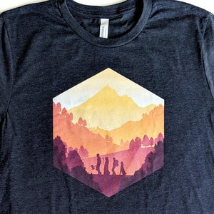 Fall Adventure d20 Shirt, Dungeons and Dragons shirt, D&D shirt, DnD gift