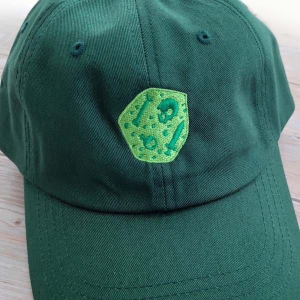 Gelatinous Cube Hat, Dungeons and Dragons Hat, D&D Baseball Cap, Pathfinder Creature Hat