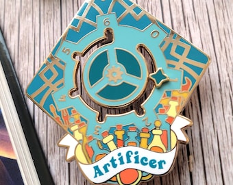 Artificer Infusion Tracker Enamel Pin, Dungeons and Dragons Pin, DnD Pin, Tabletop RPG pin, Dungeon Master Gift, D&D pin