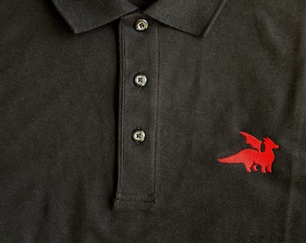 Red Dragon Premium Polo, DnD Polo, Dungeons and Dragons Polo