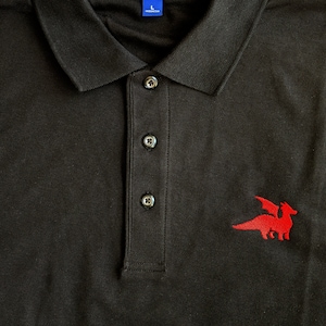 Red Dragon Premium Polo, DnD Polo, Dungeons and Dragons Polo