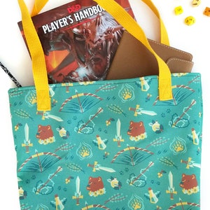 Dungeons and Dragons Ranger Tote Bag - Ranger D&D Bag - Geeky tote bag