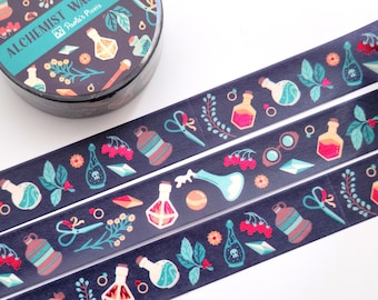 Alchemist Washi Tape, Dungeons and Dragons Washi Tape, Geeky washi tape