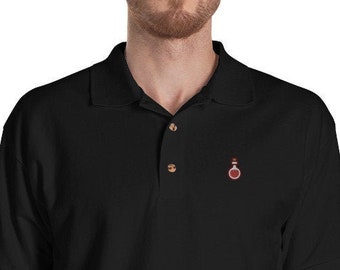 Potion Embroidered Polo Shirt - Dungeons and Dragons Polo