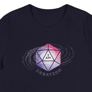 I Am Creation Women&#39;s Shirt, Dungeon Master Women&#39;s Shirt, D&D Shirt, Dungeons and Dragons Shirt