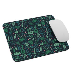 Dungeon Academia Mouse pad, Dungeons and Dragons Mouse Pad