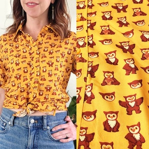 Owlbear Women's Button Up, Dungeons and Dragons Button Up, Geeky Button Up