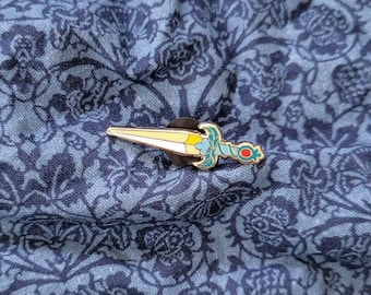 Dagger Mini Pin, Dungeons and Dragons Mini Pin, D&D Wizard Enamel Pin