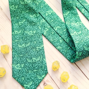 Goblin Tie, Dungeons and Dragons tie, Geeky tie