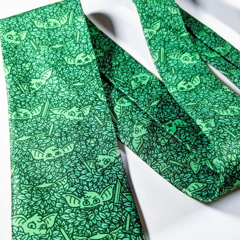 Goblin Tie Dungeons and Dragons tie Geeky tie