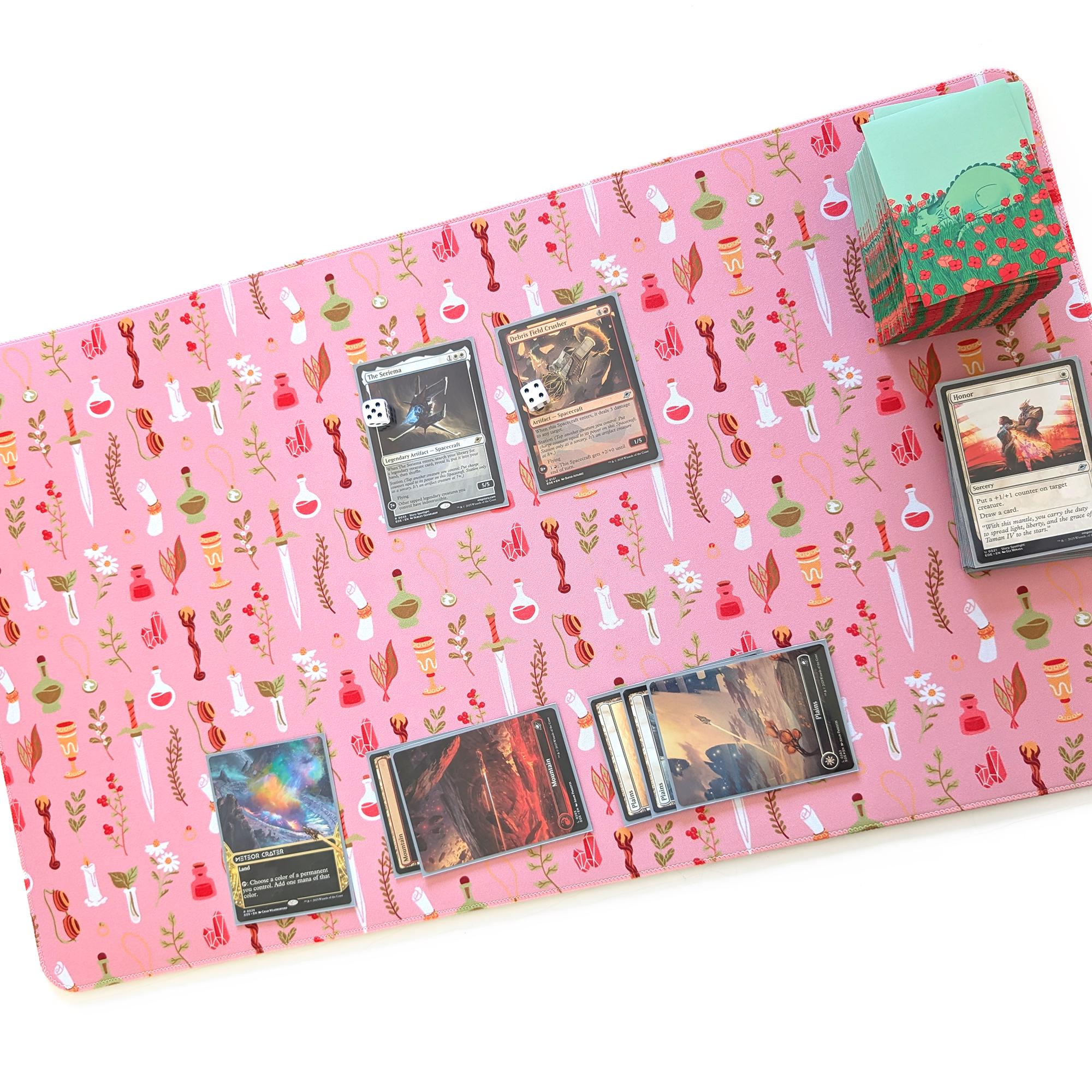 pink mtg cards Amazon.com: 9 Pocket Trading Card Binder- Holofoil Pink Album w Side  Loading Pockets, AntiTheft Anti-Drop- TCG Collector Storage Organizer for  360 Cards-Compatible with Pokémon, Yu-Gi-Oh!, MTG Magic The Gathering :  Toys & main image 0