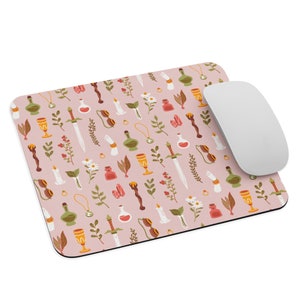 Spellcaster Mouse pad, Dungeons and Dragons Mouse pad, Wizard mouse pad
