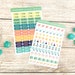 Dungeons and Dragons Session Notes Sticker Sheets - Text and Icon Session Notes Sticker Sheets, D&D Journal Stickers