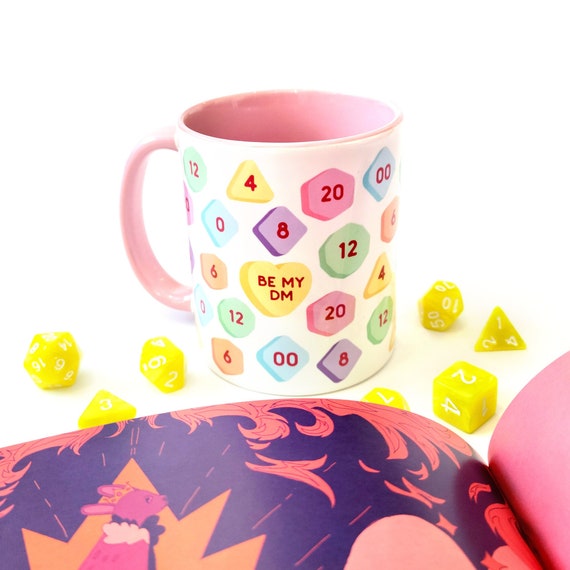 Be My DM Mug, Dungeon Master mug, Dungeons and Dragons mug, TTRPG mug