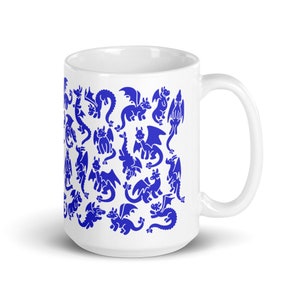 Blue Dragons Mug