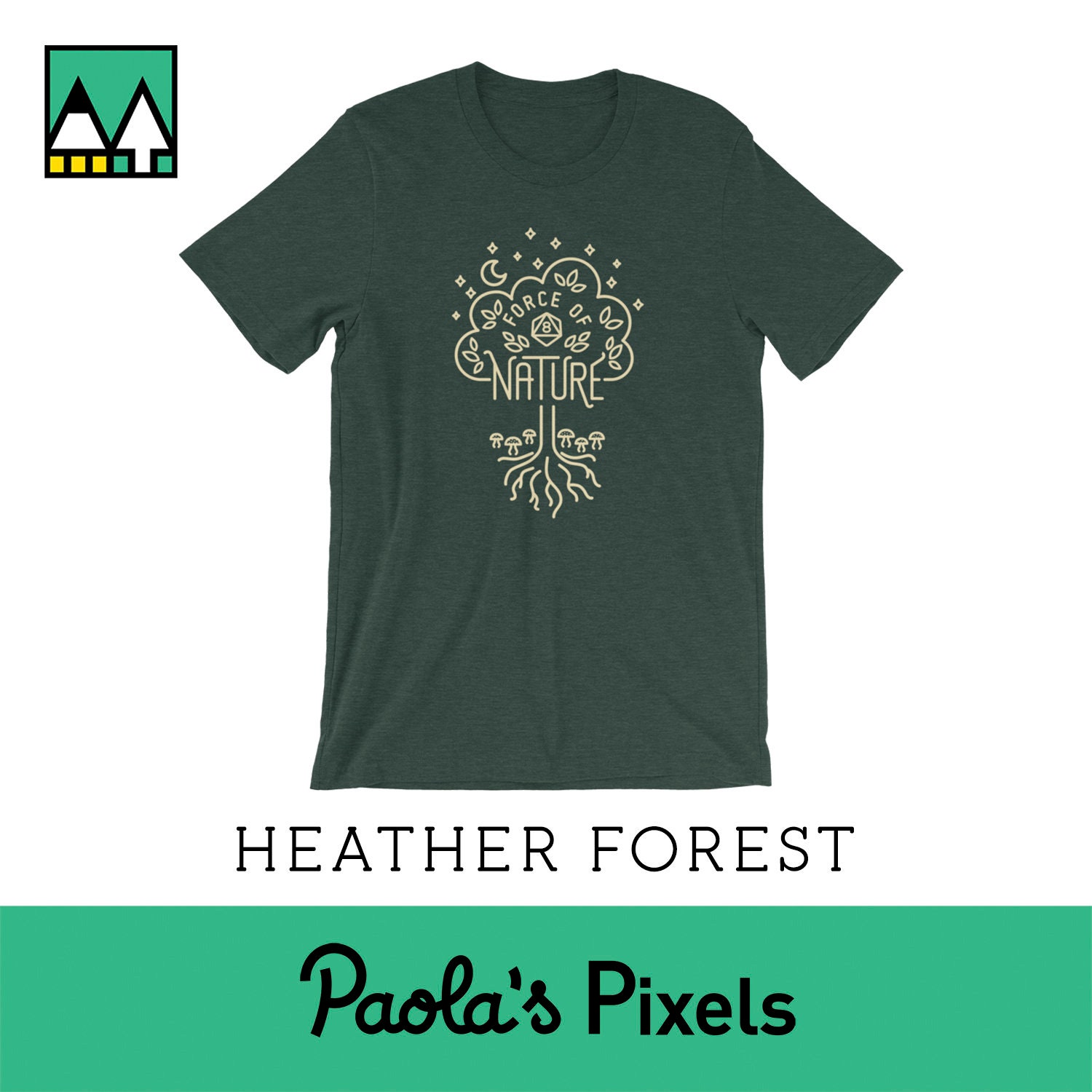 Force of Nature Winter Night T-Shirt