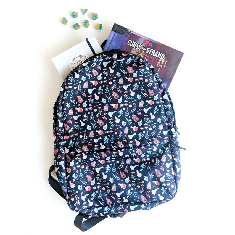 DnD bag Alchemist Backpack Dungeons and Dragons Backpack
