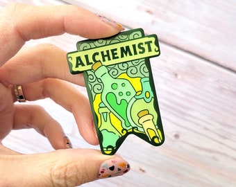 Seconds Sale! Alchemist Banner Enamel Pin